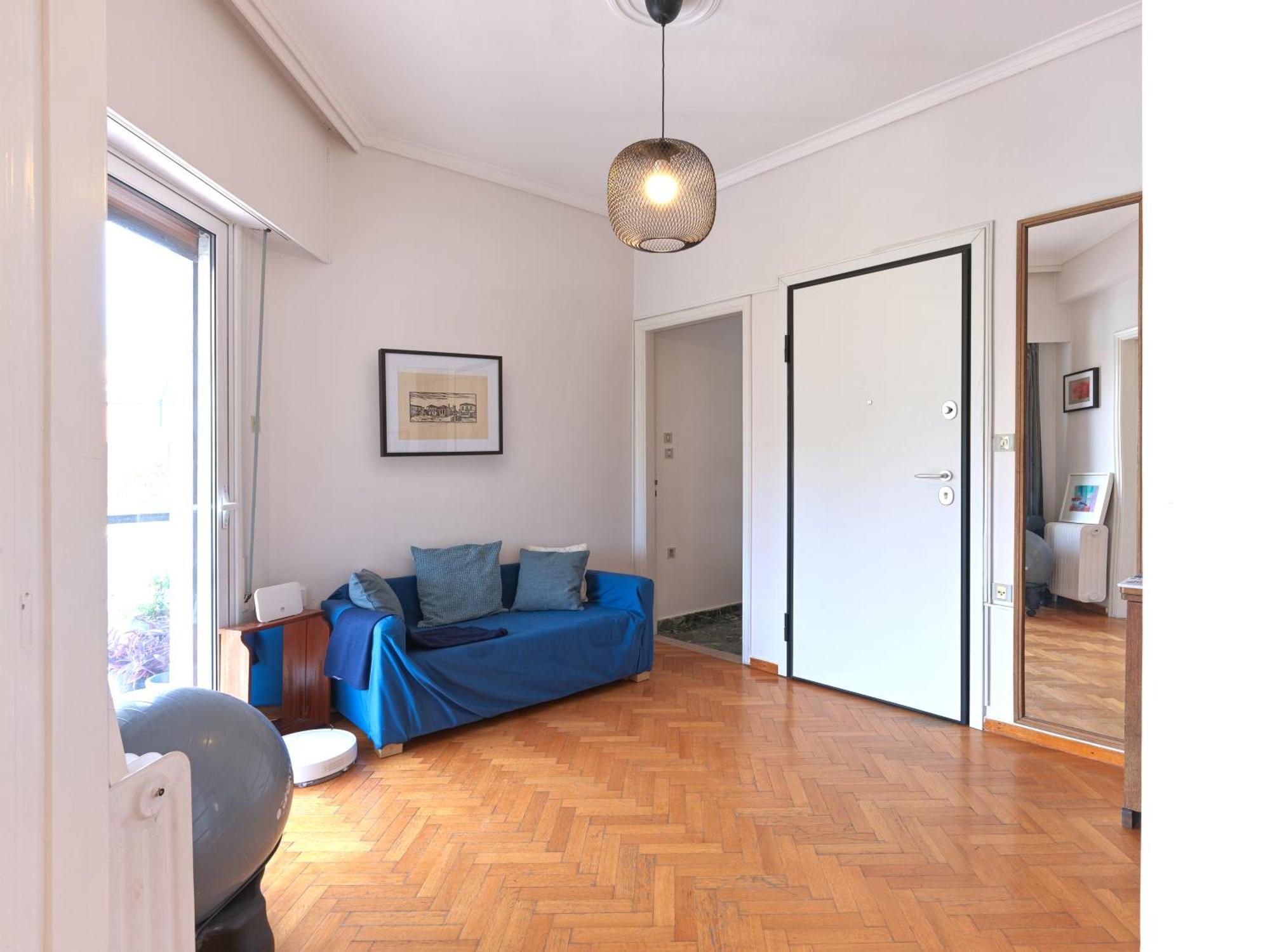 Central Pagrati Apartment With Park View Balcony - Opp Pangrati Grove Atenas Exterior foto